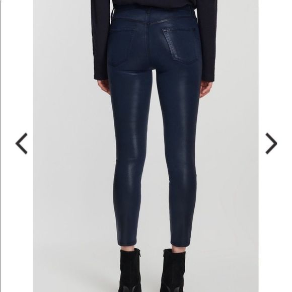 J BRAND ALANA HIGH RISE coated jeans - Picture 4 of 16